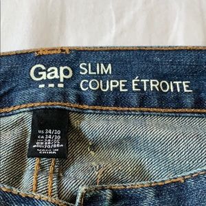 Gap jeans. Men’s 34x30. Slim fit